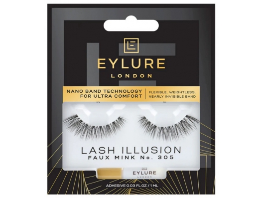 Zoom στο EYLURE LONDON LASH ILLUSION FAUX MINK No. 305