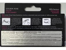 Zoom στο GOLDEN ROSE FALSE EYELASHES GRTK 06 (Hand Made)