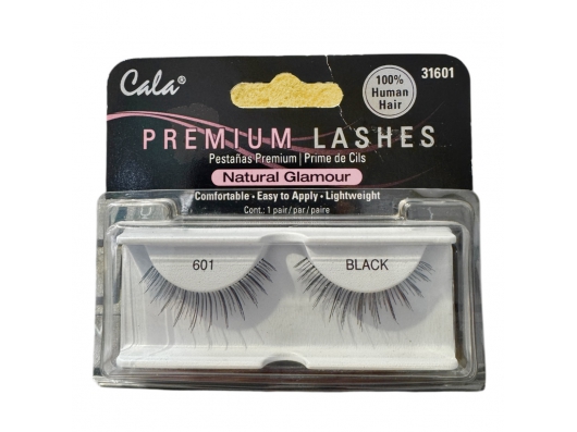 Zoom στο Gala PREMIUM LASHES Natural Glamour 601 BLACK (100% Human Hair)