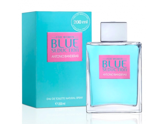 Zoom στο ANTONIO BANDERAS BLUE SEDUCTION (for WOMEN) EDT 200ml SPR