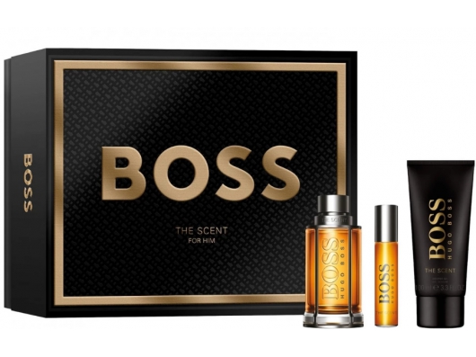 Zoom στο BOSS THE SCENT EDT 100ml SPR , TRAVEL edt 10ml , SHOWER GEL 100ml (GIFT SET)