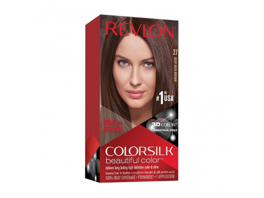 Zoom στο REVLON  COLORSILK BEAUTIFUL COLOR ΜΟΝΙΜΗ ΒΑΦΗ ΜΑΛΛΙΩΝ 27 ΒΑΘΥ ΠΛΟΥΣΙΟ ΚΑΣΤΑΝΟ (ΧΩΡΙΣ ΑΜΜΩΝΙΑ) 60ml