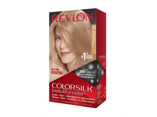 Zoom στο REVLON  COLORSILK BEAUTIFUL COLOR ΜΟΝΙΜΗ ΒΑΦΗ ΜΑΛΛΙΩΝ 70 ΞΑΝΘΟ ΣΑΝΤΡΕ (ΧΩΡΙΣ ΑΜΜΩΝΙΑ) 60ml