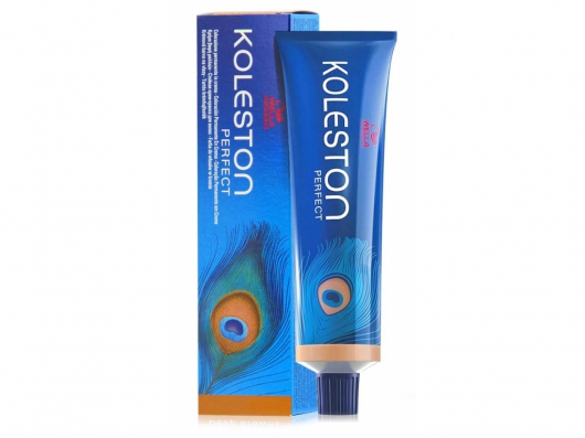 Zoom στο WELLA KOLESTON PERFECT ΚΡΕΜΑ ΒΑΦΗ ΜΑΛΛΙΩΝ 4/75 Καστανό Καφέ Μαόνι 60ml