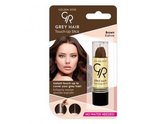 Zoom στο GOLDEN ROSE GREY HAIR TOUCH UP STICK 05 BROWN 5.2gr