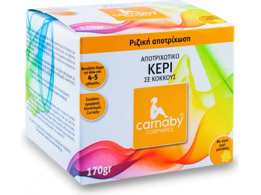Zoom στο CARNABY COSMETICS ΑΠΟΤΡΙΧΩΤΙΚΟ ΚΕΡΙ ΣΕ ΚΟΚΟΥΣ 170gr