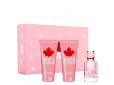 Zoom στο DSQUARED WOOD POUR FEMME EDT 50ml SPR & BODY LOTION 100ml & BATH & SHOWER GEL 100ml (GIFT SET)