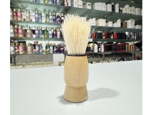 Zoom στο BRUSH SHAVING βουρτσάκι ξυρίσματος με ξήλινη λαβή