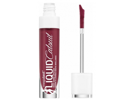 Zoom στο Wet n Wild MegaLast Liquid Catsuit High-Shine Long Lasting Liquid Κραγιόν Metallic No.E969A-Wine Is The Answer 5.7gr.