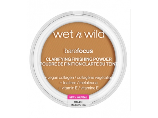 Zoom στο Wet n Wild barefocus Clarifying Finishing Powder No.1114481E-Medium Tan 6gr