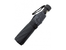 Zoom στο Pierre Cardin Αντιανεμική Αυτόματη Ομπρέλα Βροχής Σπαστή Μαύρη No.MS-0110GAV