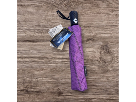 Zoom στο Pierre Cardin Αντιανεμική Αυτόματη Ομπρέλα Βροχής Σπαστή Βιολέτ No.PC-7450