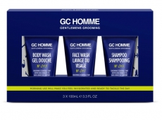 Zoom στο THE LUXURY BATHING COMPANY GC HOMME GENTLEMENTS GROOMING BODY WASH 100ml & FACE WASH 100ml & SHAMPOO 100ml (GIFT TRAVEL SET)