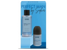 Zoom στο Saphir Parfums Perfect Man Ανδρικό Σετ με Άρωμα EDP 100ml & Deo Roll On 50ml (GIFT SET)