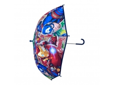 Zoom στο MARVEL AVENGERS AV13841 Παιδική Ομπρέλα Βροχής Μπαστούνι Με Διάμετρο 46εκ.