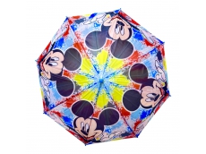 Zoom στο DISNEY MICKEY WD13918 Παιδική Αυτόματη Ομπρέλα Βροχής Μπαστούνι Με Διάμετρο 46εκ.