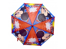 Zoom στο DISNEY MICKEY WD13918 Παιδική Αυτόματη Ομπρέλα Βροχής Μπαστούνι Με Διάμετρο 46εκ.