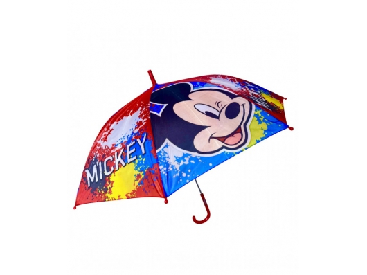 Zoom στο DISNEY MICKEY WD13918 Παιδική Αυτόματη Ομπρέλα Βροχής Μπαστούνι Με Διάμετρο 46εκ.