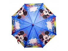 Zoom στο DISNEY MICKEY WD13918 Παιδική Αυτόματη Ομπρέλα Βροχής Μπαστούνι Με Διάμετρο 46εκ.
