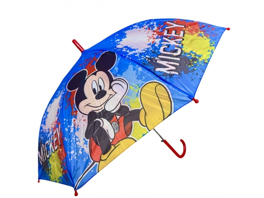 Zoom στο DISNEY MICKEY WD13918 Παιδική Αυτόματη Ομπρέλα Βροχής Μπαστούνι Με Διάμετρο 46εκ.