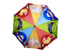 Zoom στο MARVEL AVENGERS AV12826 Παιδική Αυτόματη Ομπρέλα Βροχής Μπαστούνι Με Διάμετρο 46εκ.