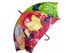 Zoom στο MARVEL AVENGERS AV12826 Παιδική Αυτόματη Ομπρέλα Βροχής Μπαστούνι Με Διάμετρο 46εκ.