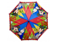 Zoom στο DISNEY MICKEY MOUSE WD9737 Παιδική Αυτόματη Ομπρέλα Βροχής Μπαστούνι Με Διάμετρο 46εκ.