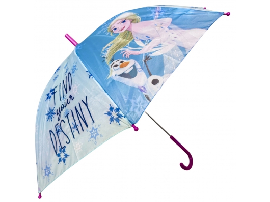 Zoom στο DISNEY FROZEN WD14722 Παιδική Αυτόματη Ομπρέλα Βροχής Μπαστούνι Με Διάμετρο 46εκ.