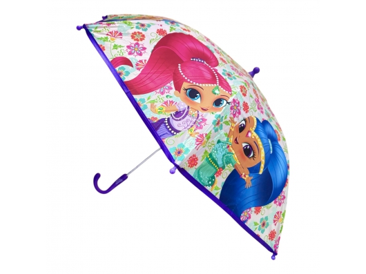 Zoom στο Shimmer and shine No.660-011 Παιδική Ομπρέλα Βροχής Μπαστούνι Με Διάμετρο 48εκ.