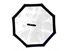 Zoom στο IRIS OMBRELLI Αυτόματη Μακριά Ομπρέλα Iris Διαφανη IRIS-8305 64cm