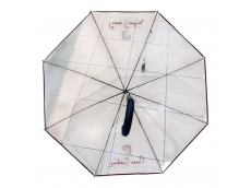 Zoom στο Pierre Gardin Αυτόματη Μακριά Ομπρέλα Διαφανη PC-7400 64cm