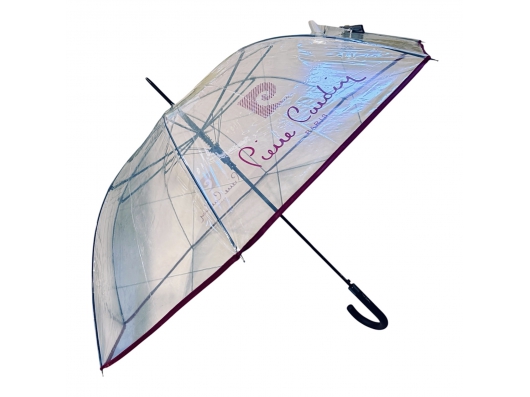 Zoom στο Pierre Gardin Αυτόματη Μακριά Ομπρέλα Διαφανη PC-7400 64cm