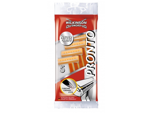 Zoom στο WILKINSON SWORD PRONTO 5 (Ξυραφάκια ΣΕΤ 5 τεμαχίων)