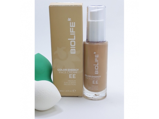 Zoom στο BIOLIFE COLOR ENERGY FACE CREAM EE MEDIUM SUN SCREEN PROTECTION 30ml
